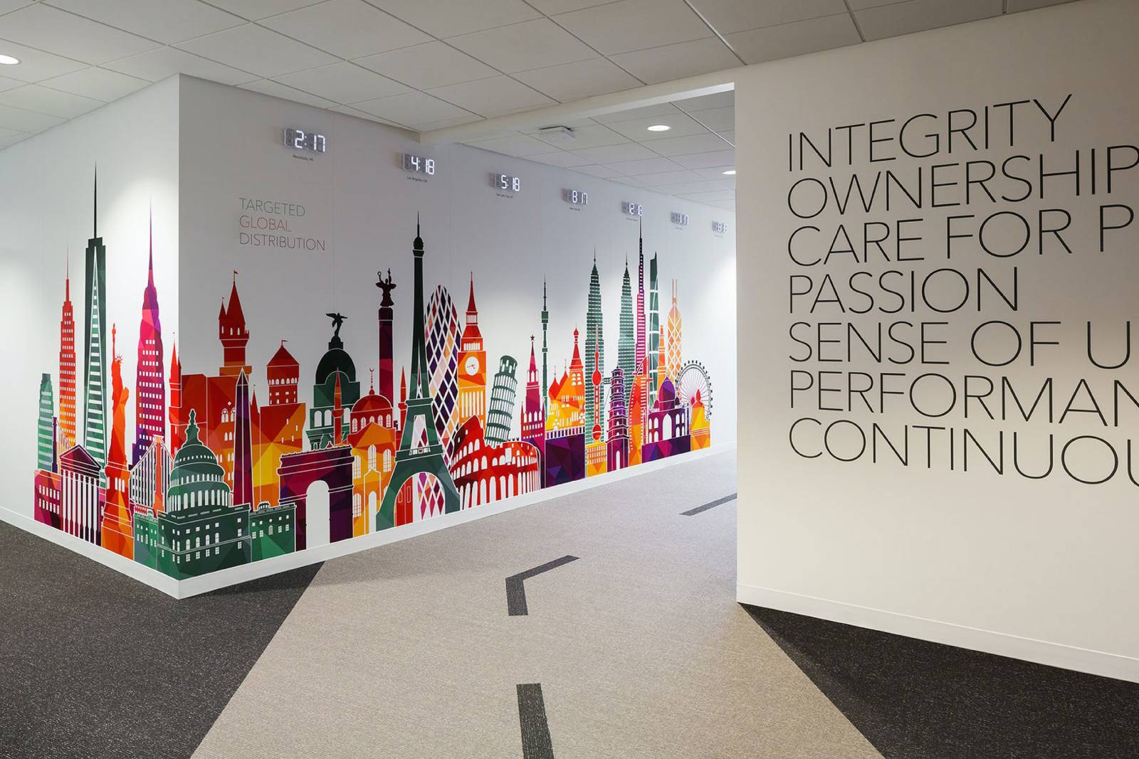 décoration intérieur grand format bureau